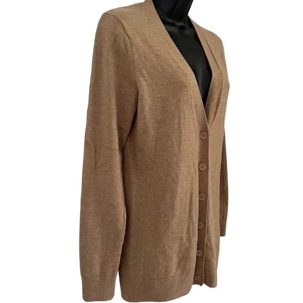 GAP Button Up Cardigan in Brown - Picture 2 of 5
